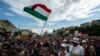 Protesti opozicije u Debrecinu, gradu na istoku Mađarske, 5. maj 2024.