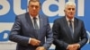 Milorad Dodik (lijevo) i Dragan Čović, septembar 2023. 