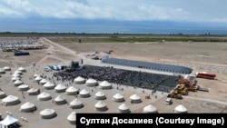 Асман қаласы салынатын жер.