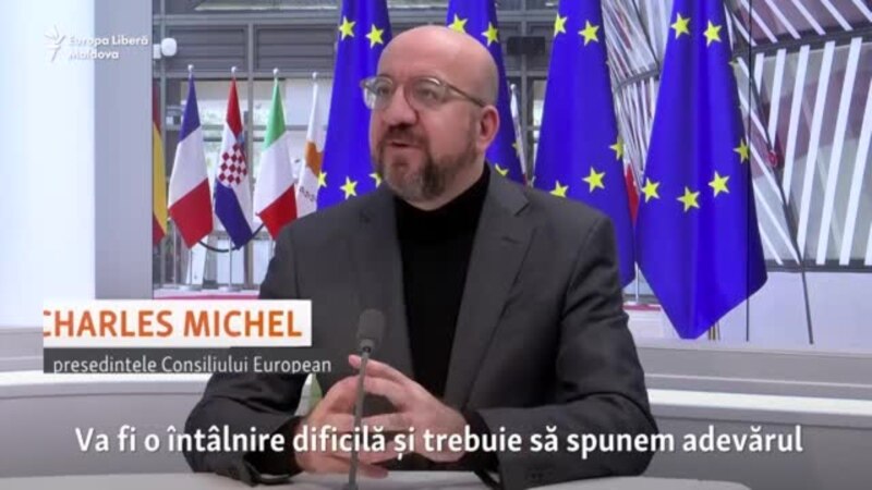 Interviu cu Charles Michel: Începerea negocierilor de aderare este singura propunere aflată pe masă