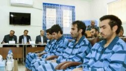 عکس خبرگزاری میزان از متهمان پرونده شاهچراغ در دادگاه انقلاب شیراز