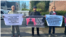 Predstavnici tadžikistanske opozicione Grupe 24 na protestu u Nemačkoj. Nakon što je Berlin u junu deportovao jednog tadžikistanskog disidenta nazad u njegovu domovinu, mnogi drugi u toj zemlji strahuju da bi i oni mogli biti prisilno vraćeni u Tadžikistan. (Arhivska fotografija)