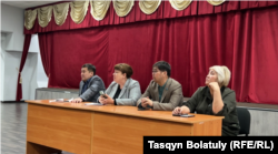 Представители власти приехали на собрание в Шыгыс. Усть-Каменогорск, 21 февраля, 2024 года