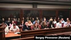 Суд в Ростове-на-Дону над украинскими военнопленными. Большинство из них – азовцы. 14 июня 2023 года
