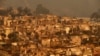 Izgorene kuće usred širenja šumskih požara u Vina del Maru, Čile, 3. februara 2024.