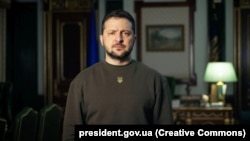 Presidenti ukrainas, Volodymyr Zelensky. Kiev, 17 shkurt 2023.