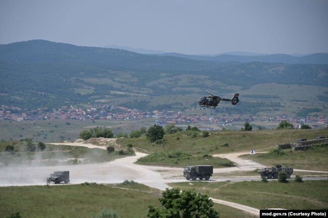 Stërvitje ushtarake ndërkombëtare me pjesëmarrjen e vendeve të NATO-s në Bujanoc (Serbi), 2023