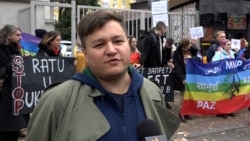 Serbian Activists Protest Russian Court Ruling Against LGBT Community