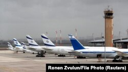 Izraelski avioni na Ben Gurion aerodromu u Tel Avivu, 10. mart 20202. arhivska fotografija 