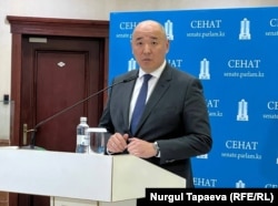 Министр индустрии и строительства РК Канат Шарлапаев