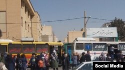 دبیرستانی دخترانه در تهران که هدف حمله با گاز قرار گرفت