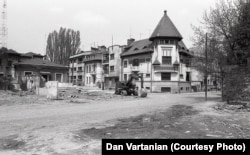 The Uranus neighborhood being prepared to be demolished