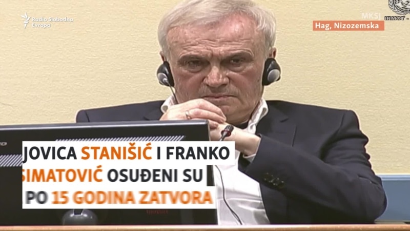 Stanišić i Simatović osuđeni za zločine u šest bh. općina, ali i streljanje šest Srebreničana