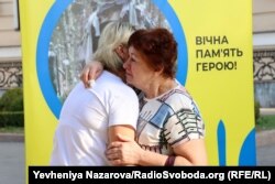 Відкриття Алеї героїв у День захисників та захисниць України. Запоріжжя, 1 жовтня 2023 року