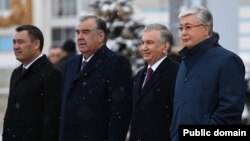 Москвадагы Борбор Азия өлкөлөрүнүн лидерлери. 2023-жыл, 26-декабрь