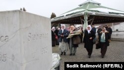 Obilježavanje Dana nezavisnosti BiH u Memorijalnom centru u Potočarima kod Srebrenice, 1. mart 2023.
