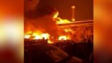 Powerful Explosion Of Gasoline Station In Daghestan