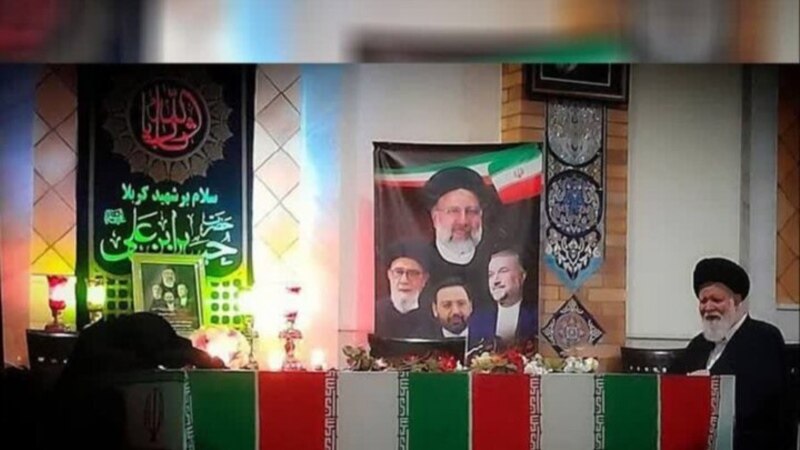 عکس‌هایی از تشییع جنازهٔ ابراهیم رئیسی و همراهانش در تبریز