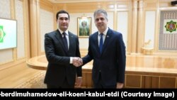 دیدار وزیر خارجه اسرائیل با بردی محمداف، رئیس‌جمهور ترکمنستان