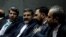 محمدمهدی اسماعیلی وزیر ارشاد در کنار محمد خزاعی رییس سازمان سینمایی، دو نفر سمت چپ