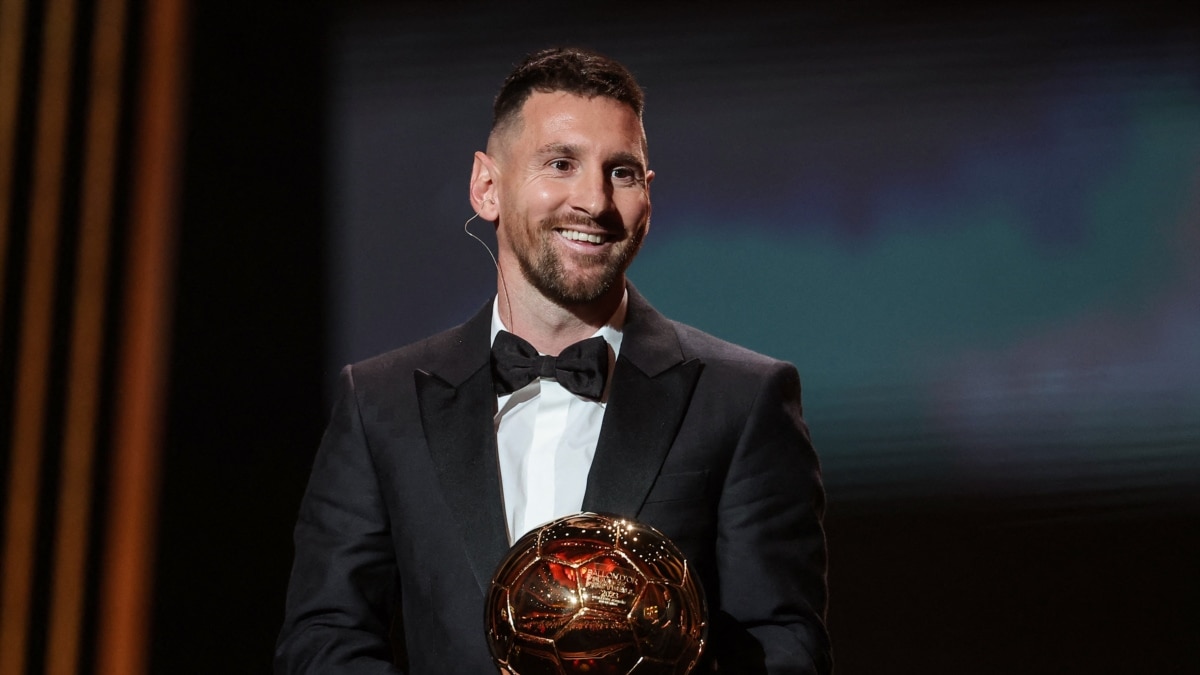 Lionel Messi won the Ballon d’Or for the eighth time