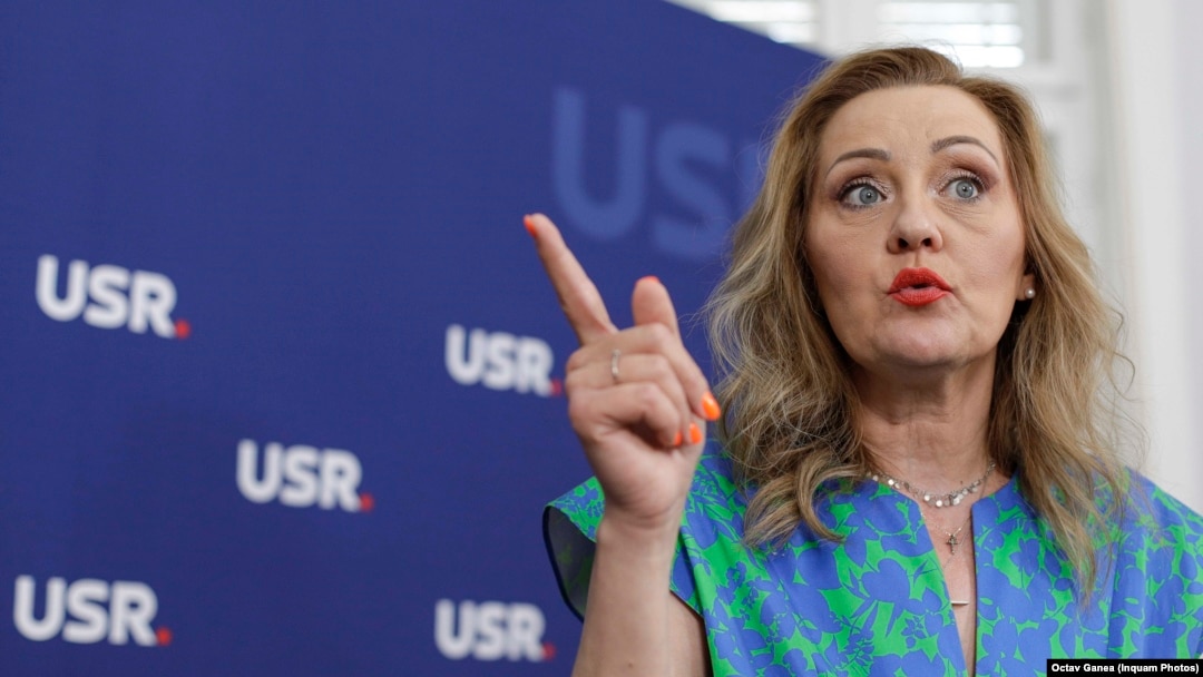 Elena Lasconi a fost aleasă noul președinte al USR cu 68% din voturi. Prezența la vot a fost de sub 50%.