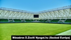 A Haladás klub 15 milliárd forintból készült, 2017-ben átadott stadionja