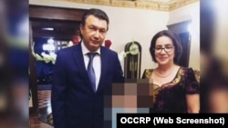 По данным OCCRP, на этом фото Кохир Расулзода со своей супругой Ихболхон Назировой (Икболхон Нозировой). Фото: скриншот из Instagram 