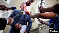 Former Prime Minister Robert Fico would lead a government that would also include ministers from the far-right SNS party and Hlas-SD, a breakaway party from Smer.