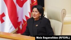 საქართველოს პრეზიდენტი სალომე ზურაბიშვილი