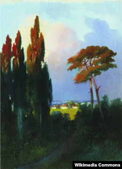 Цю картину Архип Куїнджі назвав «Україна». 1879 рік