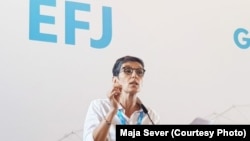 Maja Sever, predsjednica Evropske federacije novinara