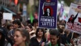 تجمعی در پاریس برای حمایت از حق زنان برای سقط جنین، ۲۸ سپتامبر ۲۰۲۳