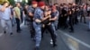 Armenian Police Detain Protesters 