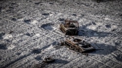 Розбита російська техніка біля нині окупованої Авдіївки, Донецька область, січень 2024 року