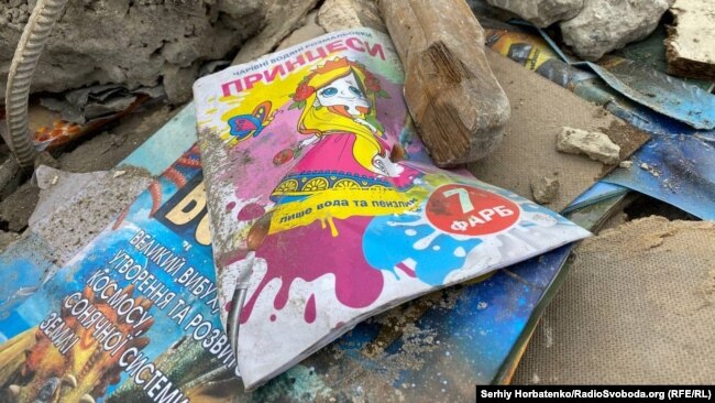 Наслідки російської ракетної атаки на село Рівне біля Покровська. Донецька область, 7 січня 2024 року