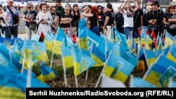 Роковини загибелі українських військовополонених в колонії в Оленівці, 29 липня 2023 року