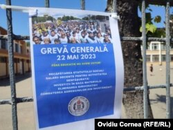 În judeţul Cluj, peste două treimi din cei aproximativ 10.000 de angajaţi din învăţământ au aderat la greva generală.