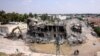 Полицейский участок в Сдероте, разрушенный после атаки вооруженных группировок ХАМАС на Израиль