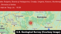 Epicentar zemljotresa u Rumuniji 13. februara