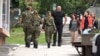 Raska, Serbia - Serbian Army on the streets, video grab, May, 31.
