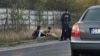 Vlad Pascu, tânărul acuzat că a lovit un grup de tineri după ce s-a urcat sub influența drogurilor la volan, fotografiat la scurt timp după accident.