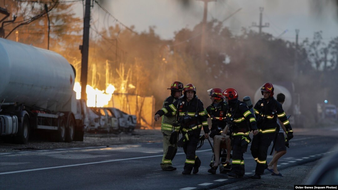 One Dead Dozens Injured In Bucharest Fueling Station Blasts