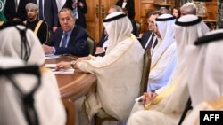 نشست لاوروف با وزیران خارجه کشورهای شورای همکاری خلیج فارس در مسکو