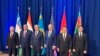 Президент США Джо Байден (третий слева) и лидеры пяти стран Центральной Азии, Нью-Йорк, 20 сентября 2023 г. 