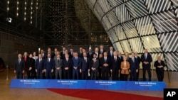 Zajednička fotografija učesnika samita EU-Zapadni Balkan u Briselu, 13. decembra 2023.