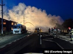 Moment al intervenției de sâmbătă seara