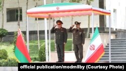 Візыт міністра абароны Беларусі Віктара Хрэніна ў Іран