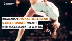 Romanian Gymnastics Legend Nadia Comaneci Fires Up Her Olympic Successors