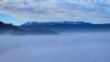 Bosnia and Herzegovina, Sarajevo has been one of the most polluted cities in Europe for years, Zmajevac viewpoint, 20 December 2023